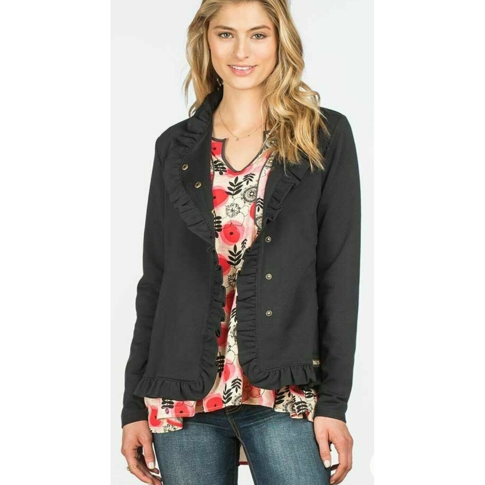 Matilda Jane "All Is Calm" Jacket Black, Sz. Small